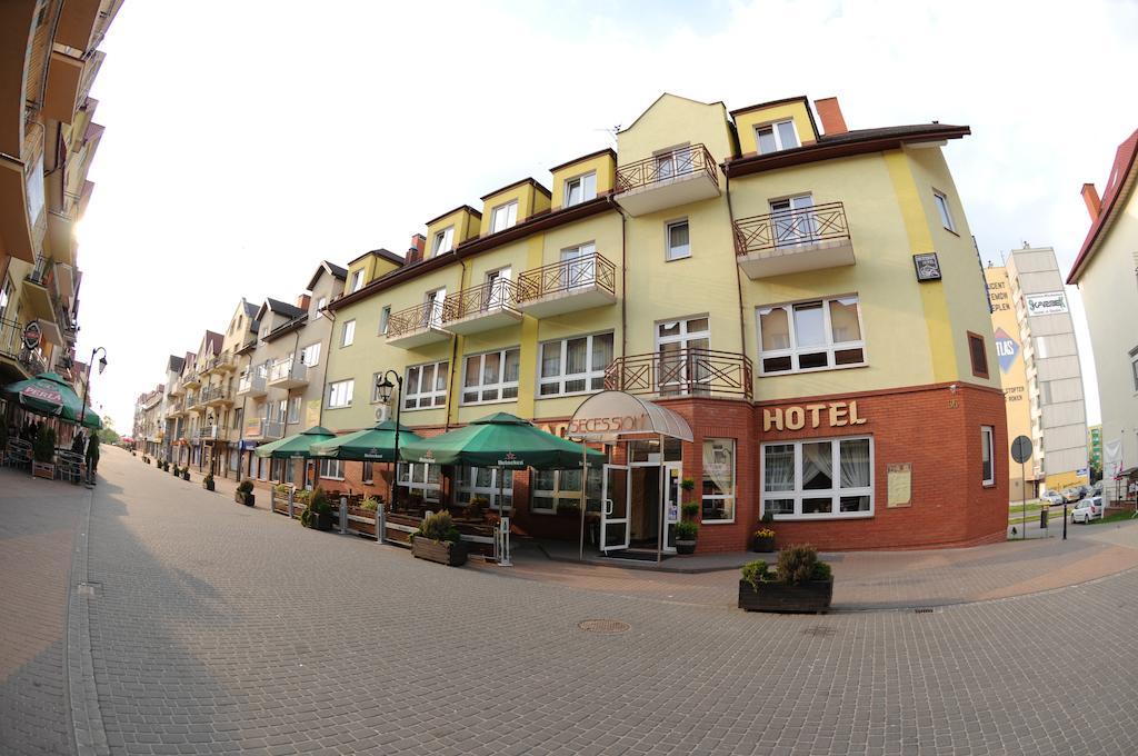 Secession Hotel Leczna Bagian luar foto